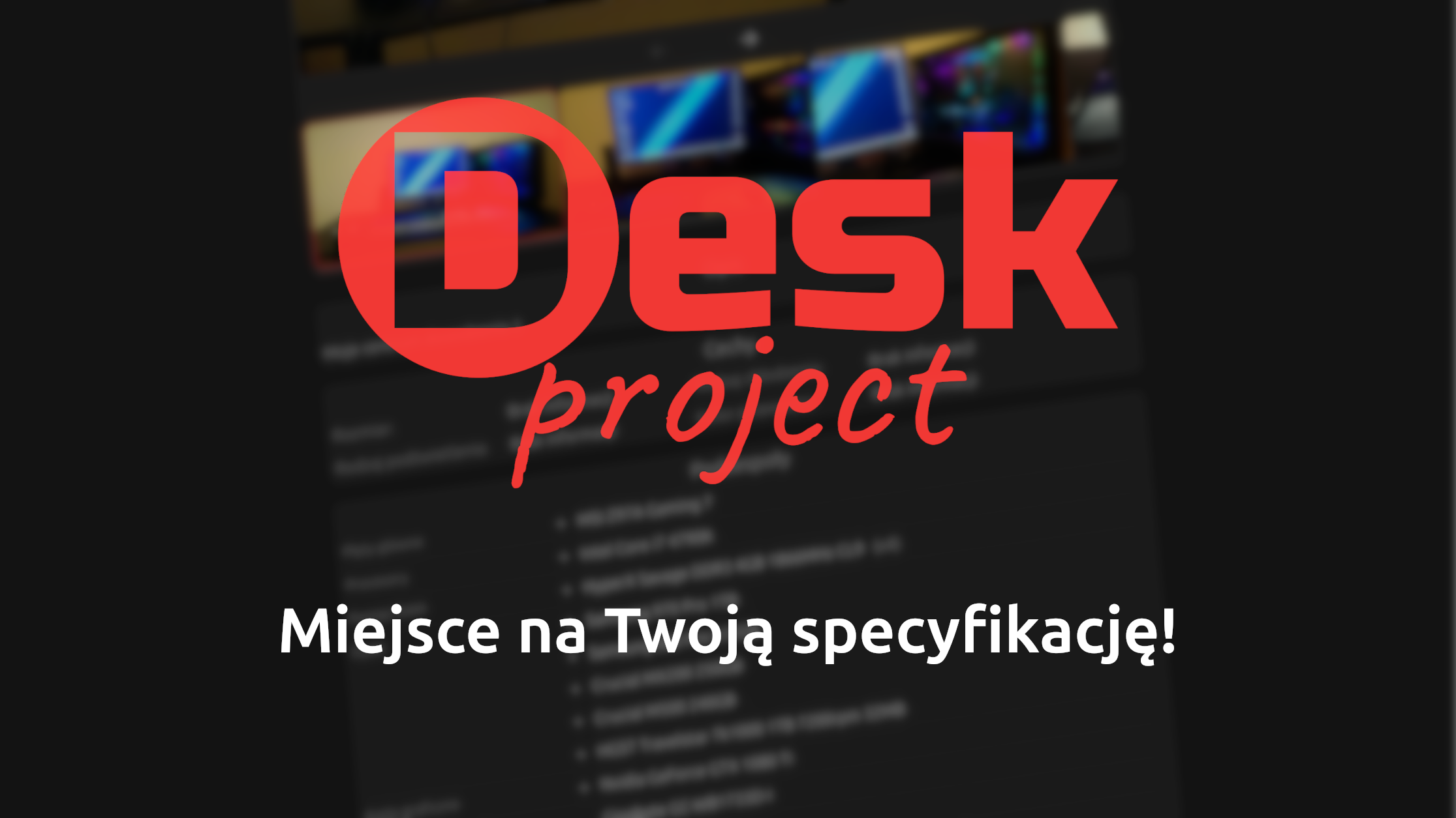 Desk Project demo